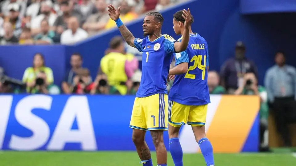 Juninho Bacuna tras el gol de Curazao |AP