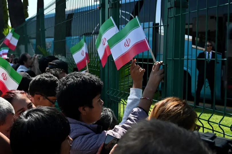 Afición de Tijuana despide a Irán | AFP