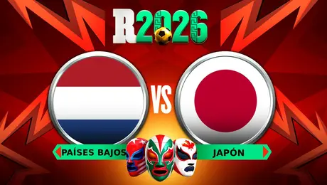 Países Bajos vs Japón Mundial 2026 Fase de Grupos 