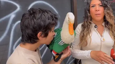 No se hagan patos: piden ayuda a la presidenta Sheinbaum para apoyar a dueña del pato aficionado de México