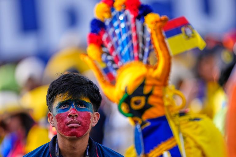 Afición ecuatoriana en Philadelphia | AP