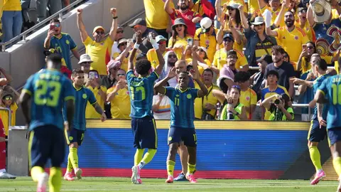 Selección de Colombia en partido amistoso previo al Mundial 2026 | AP