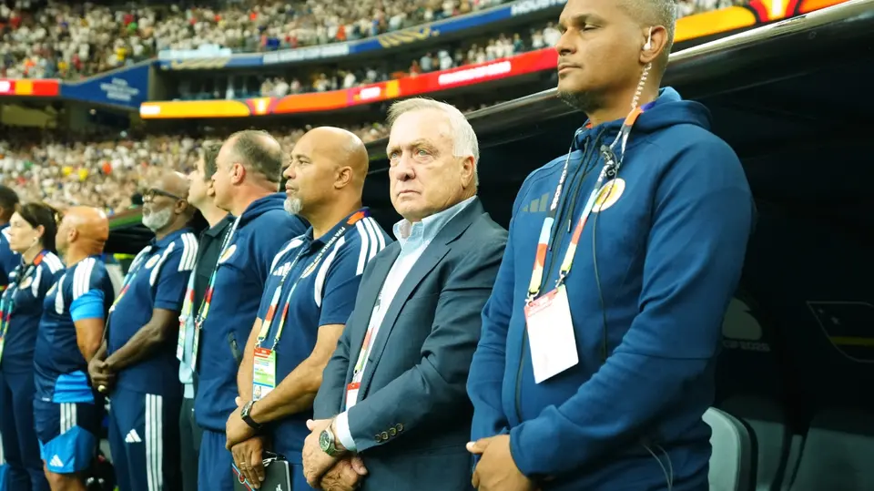 Dick Advocaat, entrenador de Curazao | AP