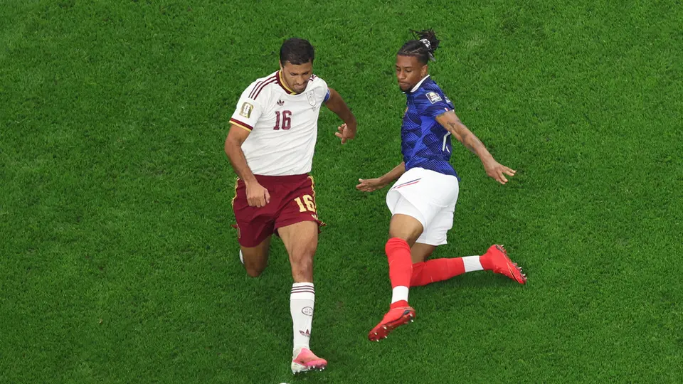 Olise en falta sobre Rodri | AP