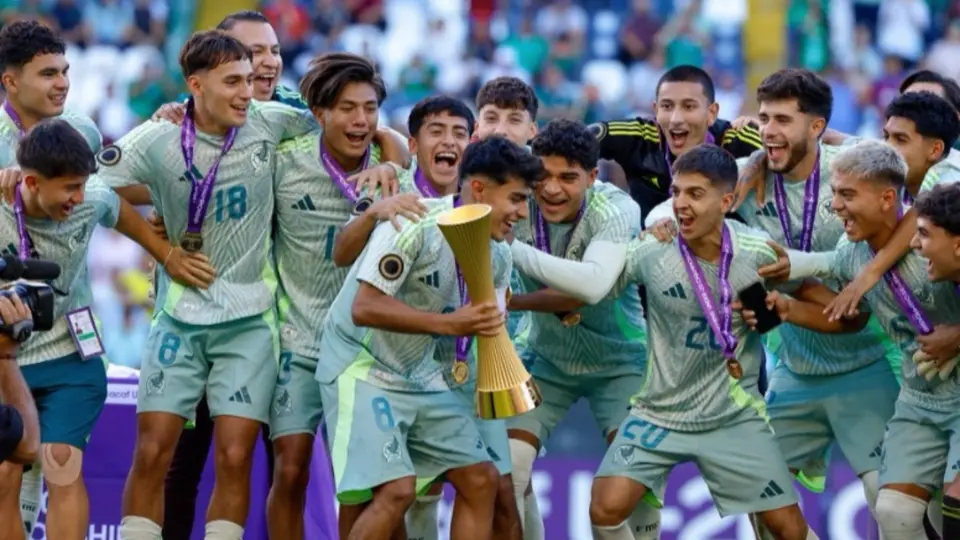 Selección Mexicana Sub 20 ganando torneo de Concacaf | X: @miseleccionsubs