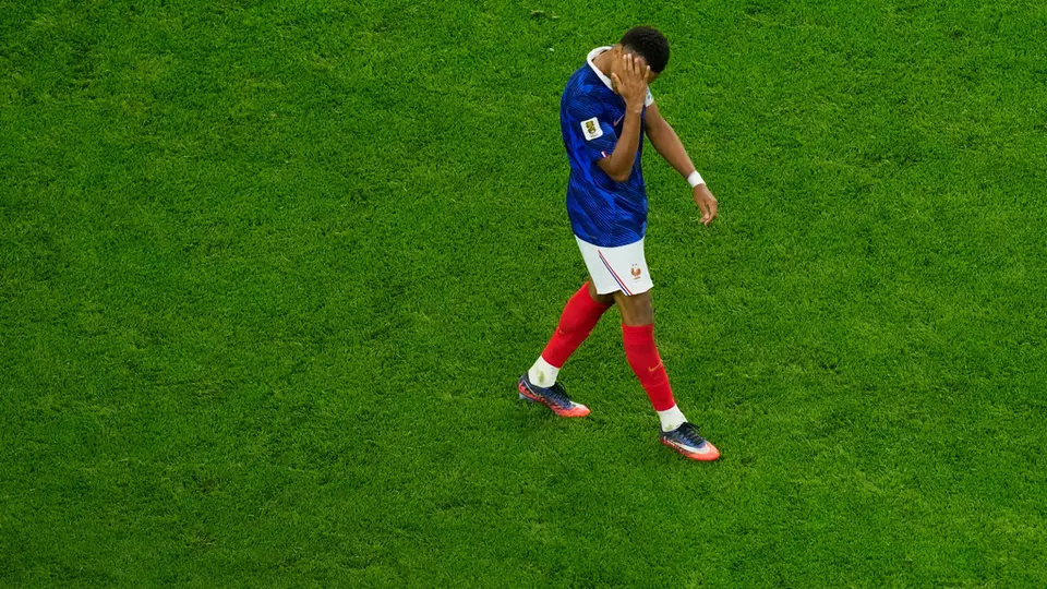 Francia perdió su primer partido de Copa del Mundo desde Brasil 2014 | AP