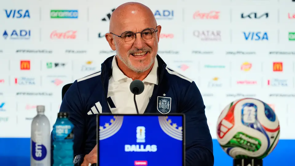 Luis de la Fuente en conferencia de prensa previa a la Semifinal | AP