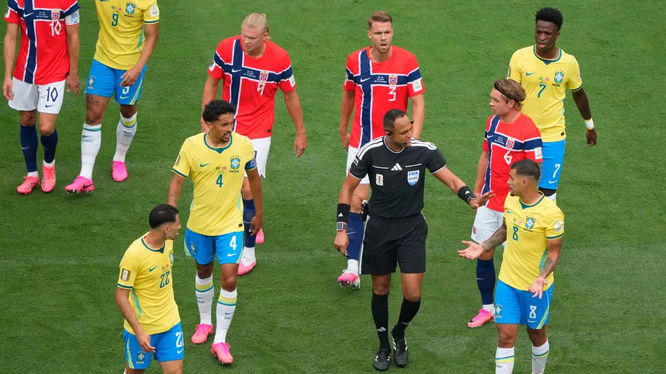 Ismail Elfath en el Brasil vs Noruega | AP
