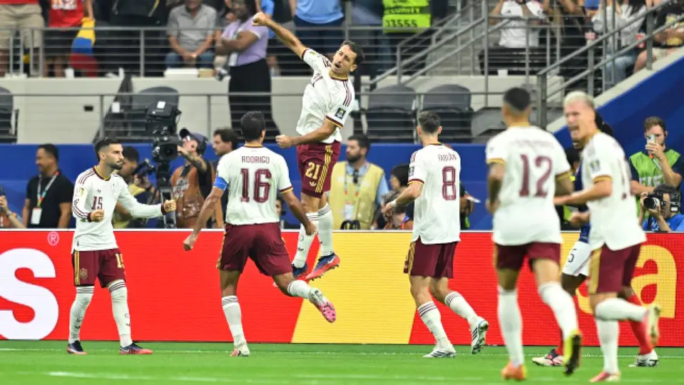 España festeja el 1-0 parcial sobre Francia, en la Semifinal del Mundial 2026. l IMAGO7