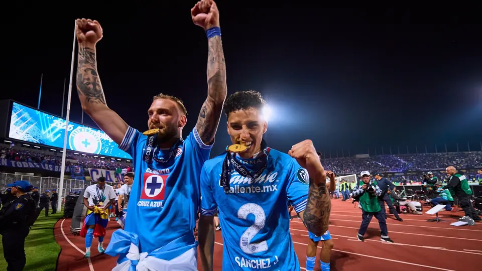 Jorge Sánchez con Cruz Azul en la Concachampions 2025 | MEXSPORT