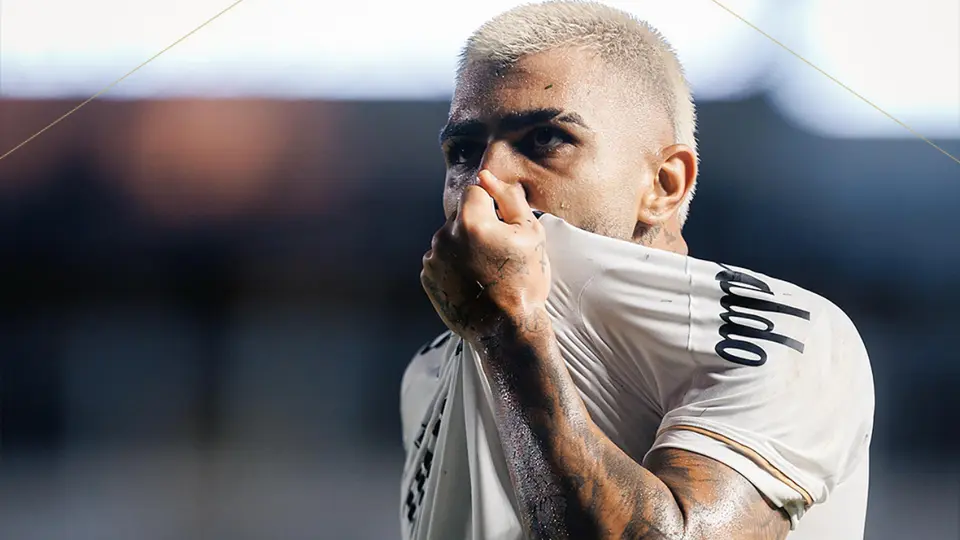 Gabriel Barbosa marcó su gol 100 con Santos | X: @SantosFC