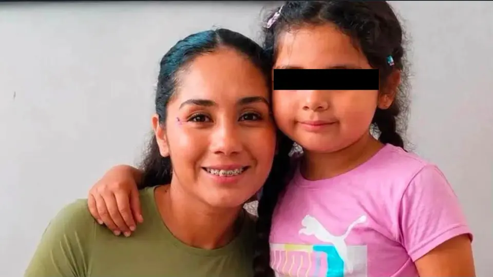 Viviana se encontraba con su hija de seis años cuando ocurrió la emergencia.  / Redes