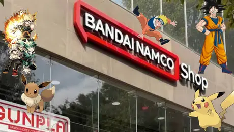 ¡BANDAI NAMCO LLEGA A CDMX! La primera tienda de Latinoamérica ya tiene lugar y fecha