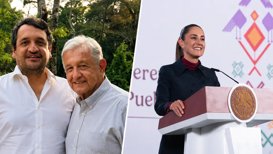 Claudia Sheinbaum sale en defensa de Andy López Beltrán, tras retiro de visa por parte de EU