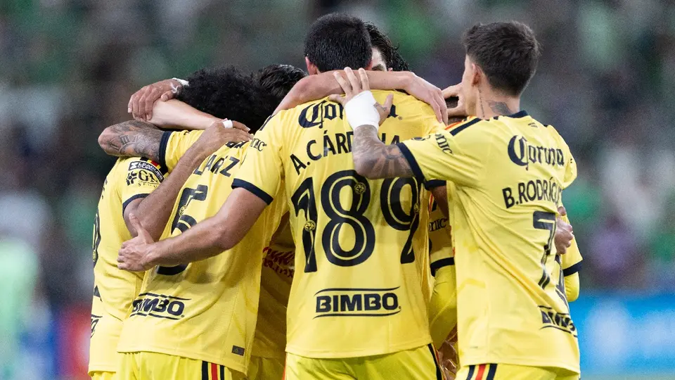 Jugadores de América celebrando gol ante Austin | MEXSPORT