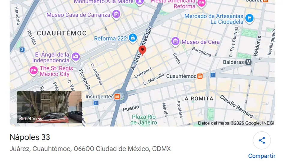 Bandai Namco prepara la apertura de su primera tienda física permanente en Latinoamérica./Google Maps