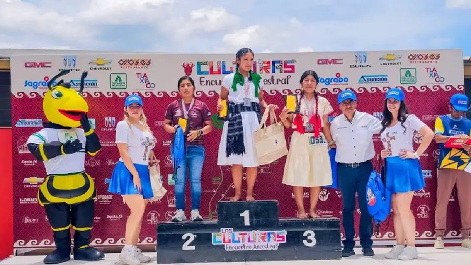 La joven atleta ganó el Trail de las Culturas tras recorrer 14 kilómetros./F:TlaxiacoCiudad