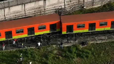 Otra vez el Metro: tren de la Línea 3 se descarrila; ¿hay afectaciones en el servicio?