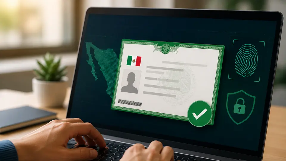 Los usuarios pueden obtener su constancia de CURP en formato PDF sin necesidad de acudir a un módulo únicamente para imprimirla./ IA