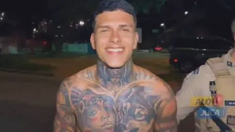 Júnior Honorato: detenido viral por su físico a prisión preventiva en Brasil