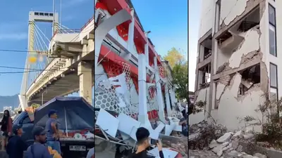 ¡ÚLTIMO MOMENTO! VIDEOS: Terremoto de magnitud 7.7 golpea a Indonesia; alertan por posible tsunami