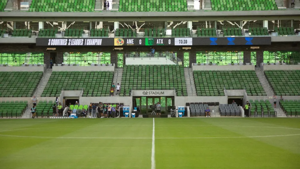 Q2 Stadium previo al América vs Austin | MEXSPORT