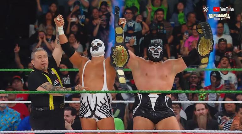 Nuevos campeones en parejas de AAA | Captura de pantalla