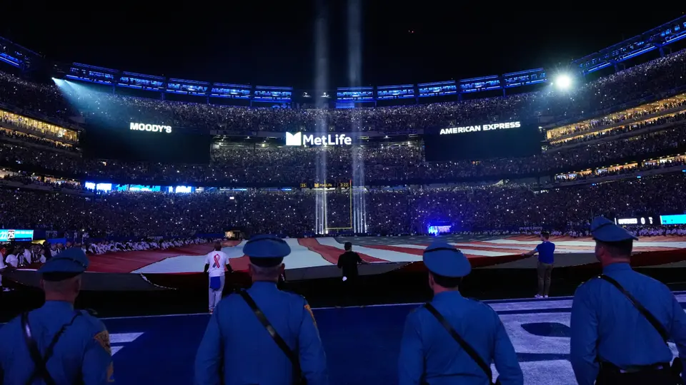 Emotivo homenaje en MetLife Stadium para recordar a las víctimas del 11-S
