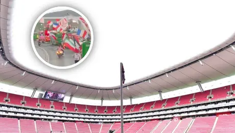 ¡Una auténtica locura! Así fue el recibimiento de la afición de Chivas previo al duelo ante Pumas