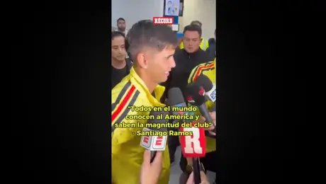 "Todos en el mundo conocen al América": Santiago Ramos Mingo