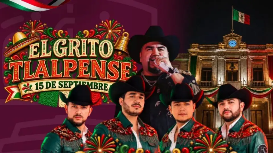 Calibre 50 y El Mimoso amenizarán el Grito en Tlalpan./Alcaldía Tlalpan en FB