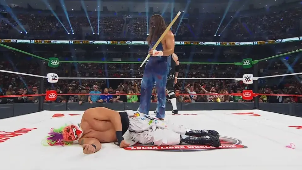 Así quedó Psycho Clown tras el combate | Redes