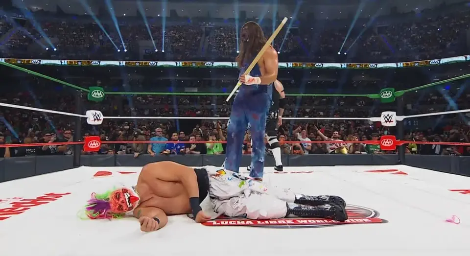 Así quedó Psycho Clown tras el combate | Redes