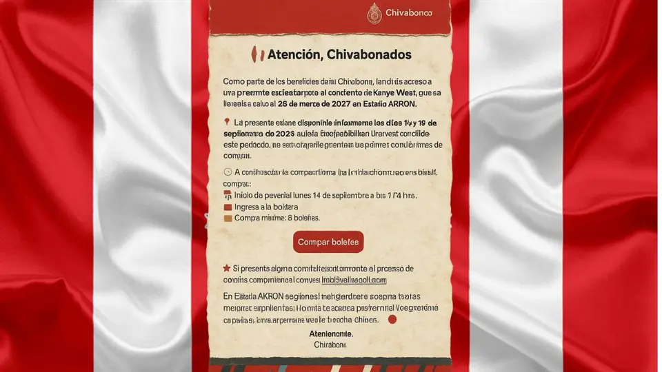 Ye se presentará el 26 de marzo de 2027./canva