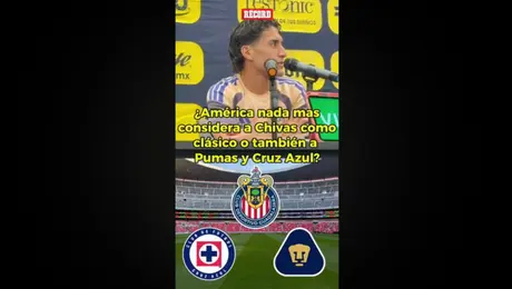 "Yo si creo que los tres son clásicos": Zendejas
