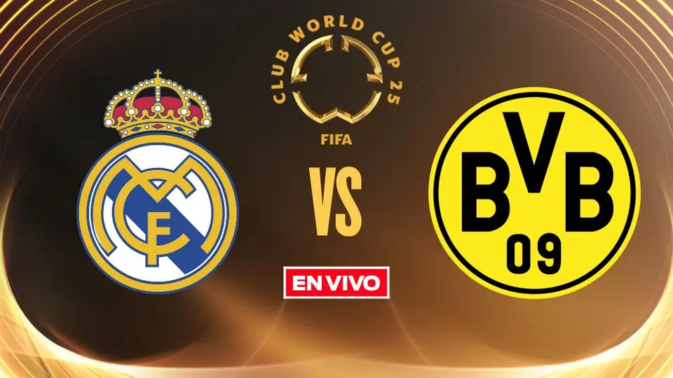 Real Madrid vs Borussia Dortmund EN VIVO Mundial de Clubes Cuartos de Final