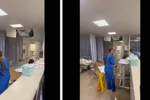 VIDEO: Se desploma techo de hospital en Ixtapaluca, Edomex