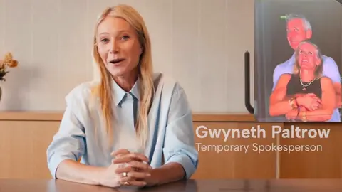 ¡Irónico! Gwyneth Paltrow, ex esposa del cantante de Coldplay, es la nueva imagen de Astronomer