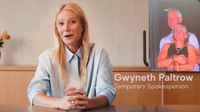 ¡Irónico! Gwyneth Paltrow, ex esposa del cantante de Coldplay, es la nueva imagen de Astronomer