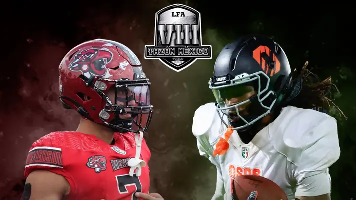 Todo listo para el Tazón México VIII: Mexicas y Osos definirán al campeón de la LFA 2025