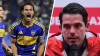 Fernando Gago 'suelta la sopa' sobre fichaje de Cavani al Necaxa