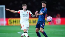 ¿Lo extrañaron? Sin Santiago Giménez, AC Milan cae ante Arsenal en pretemporada