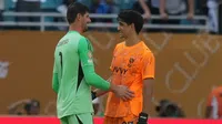 Courtois tacha de “tonta” la jugada con la que empataron al Madrid