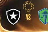 ¿Cuándo y dónde el Botafogo vs Seattle Sounders del Mundial de Clubes?
