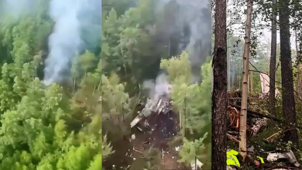 VIDEO Tragedia en Rusia: se estrella avión Antonov con pasajeros y tripulación a bordo