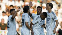 Real Madrid goleó al WSG Tirol con doblete de Mbappé en pretemporada