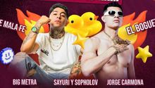 Reguetón GRATIS en CDMX: Bogueto y Eme Malafe darán un concierto único