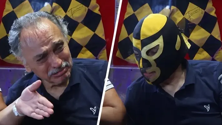¡Emotivo! Pierroth llora al recordar la lucha libre
