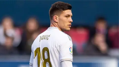 Nicolás Larcamón sobre la llegada de Luka Jovic: "Todo está en el aire"
