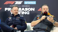 Zak Brown, jefe de McLaren, arremete contra Christian Horner: "Se pasó de la raya"